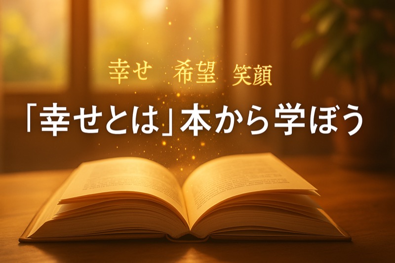 幸せとはを本から学ぼう
