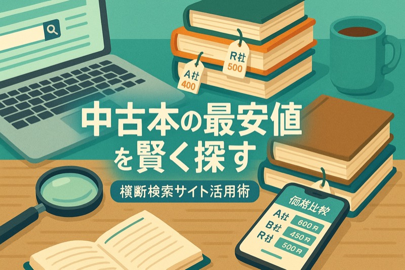 中古本の最安値を賢く探す方法